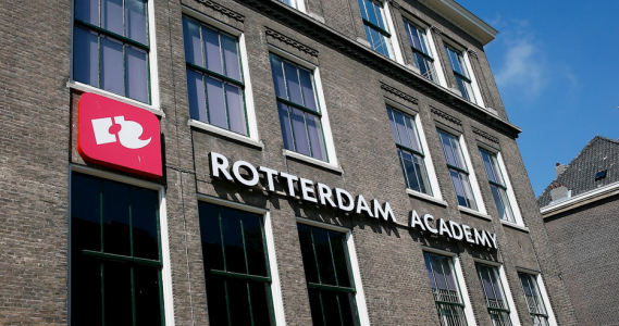 Ook binnengevels Hogeschool R'dam onveilig