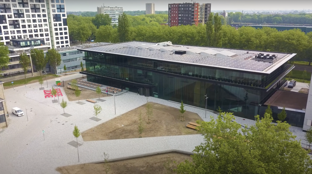 luxaflex lichtwering tu delft campus echo