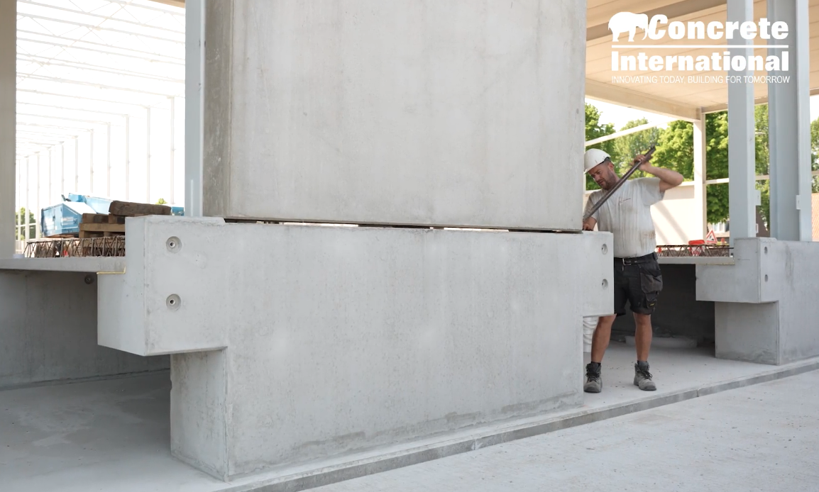 Concrete International levert prefab gevelelementen voor Cornelissen Transport Beuningen (video)