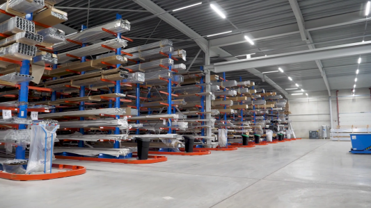 sprangers profielen aluminium constructeurs