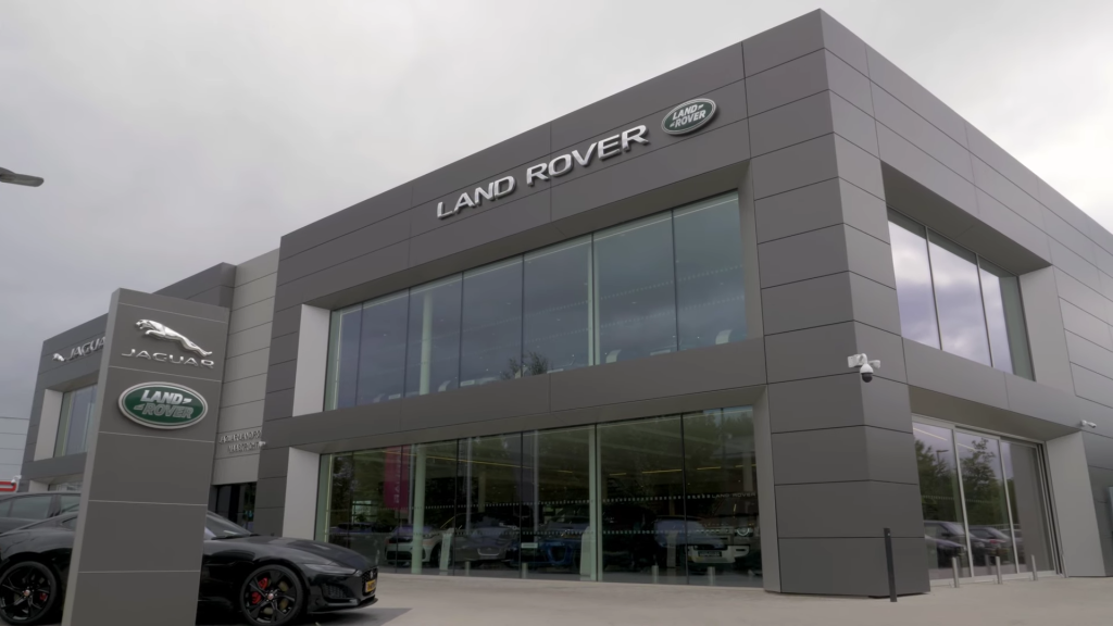 mgbcs land rover jaguar maastricht gevel facade