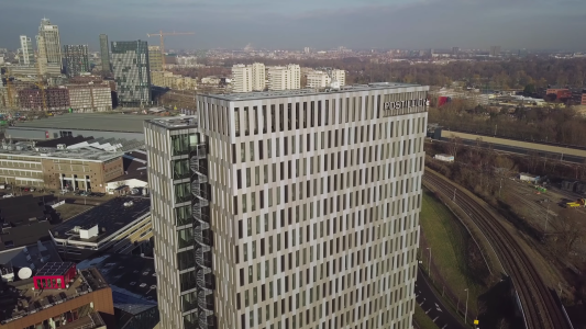 alumet postillion hotel amsterdam facade