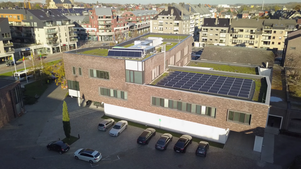 polysun systemen politiekantoor ninove zon lichtregulerend