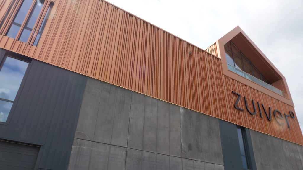 tata steel facade zuiver showroom