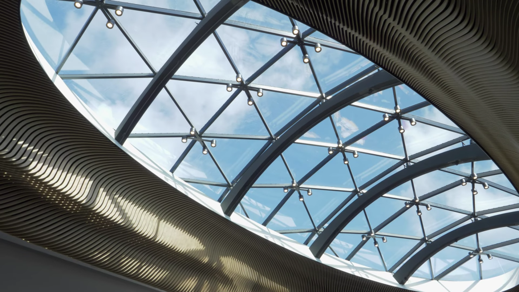 julia plafond central plaza westfield mall of the netherlands