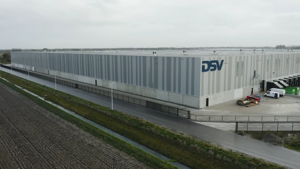 bisoton betonwanden distributiecentrum dsv tholen