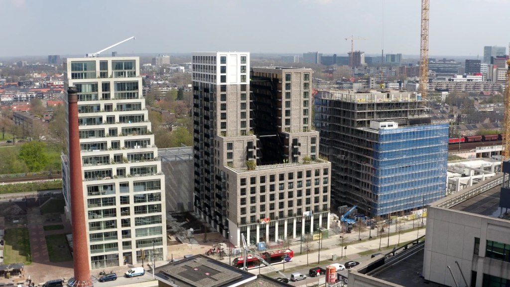 flow gevelbekleding woontoren the fizz strijp s eindhoven