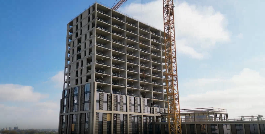 Merford levert akoestische gevelroosters voor Canvas Living Brainpark in Rotterdam (video)
