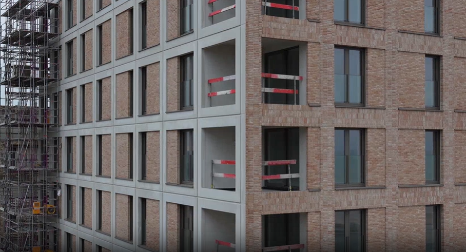 Alural werkt mee aan aluminium gevelafwerking van O’Sea in Oostende (video)